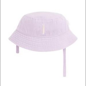 BRAND NEW baby girl seed heritage embroidered initial I i bucket hat (one size)